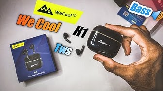 Video thumbnail for WeCool H1 true wireless earbuds|| unboxing,reviews, Battery test