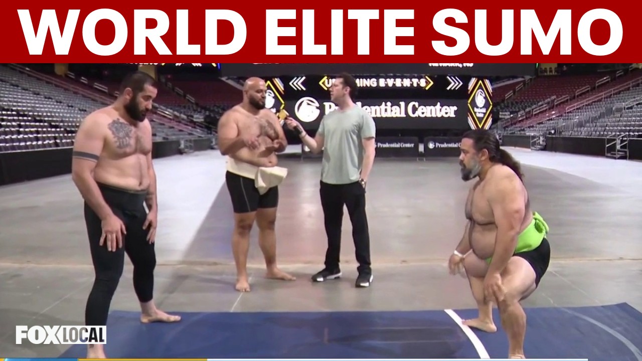 Video thumbnail for World Elite Sumo comes to Prudential Center with 12-man tournament