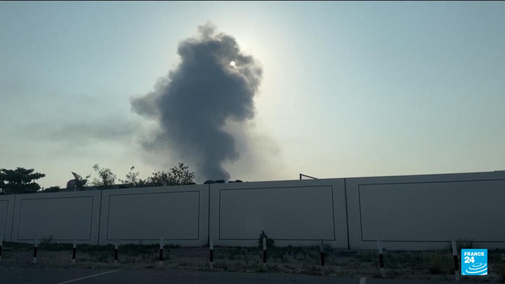 Video thumbnail for Gulf States still under Iranian fire as Trump boasts of successful US strikes