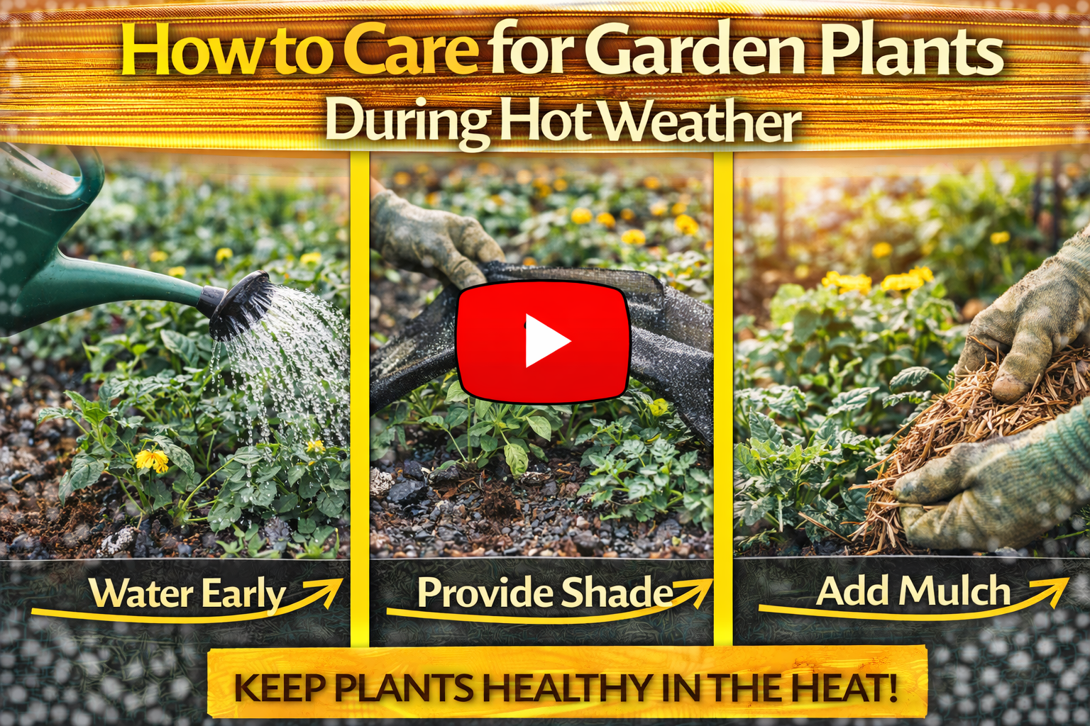 Video thumbnail for How to Care for Garden Plants During Hot Weather