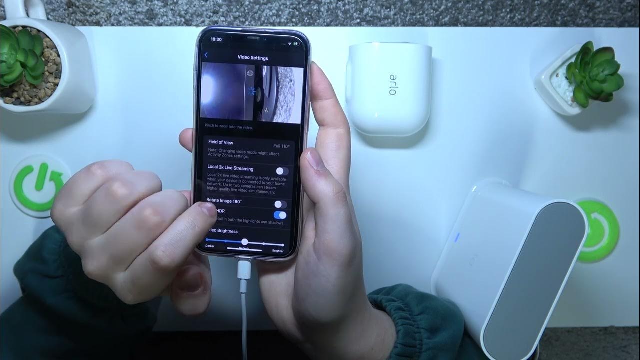 Video thumbnail for How to Find and Change Video Settings in ARLO Pro 3 Security Camera