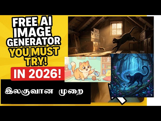 Video thumbnail for FREE AI Image Generator You Must Try in 2026!