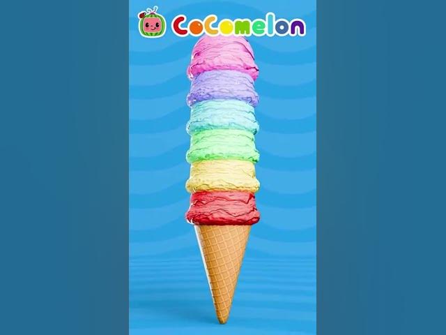 Video thumbnail for Learn Colors! 🍦🌈 Education for Kids! #cocomelon#top#reels