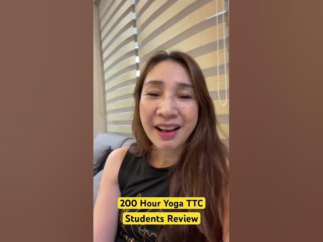 Video thumbnail for Yoga Teacher Training students Review - (Marianne) #yoga #yogapractice #yogattc #rishikesh #yogi