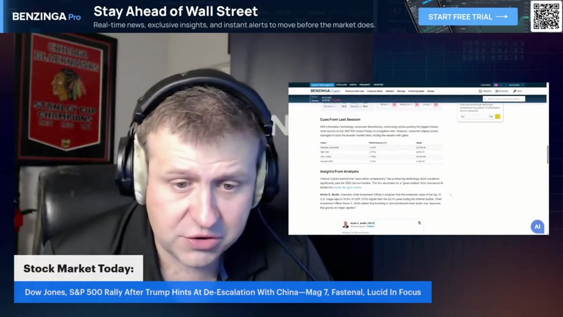 'Video thumbnail for Stock Market News Today: Dow Jones, S&P 500 Rally After Trump Hints At De-Escalation With China—Mag 7, Fastenal, Lucid'