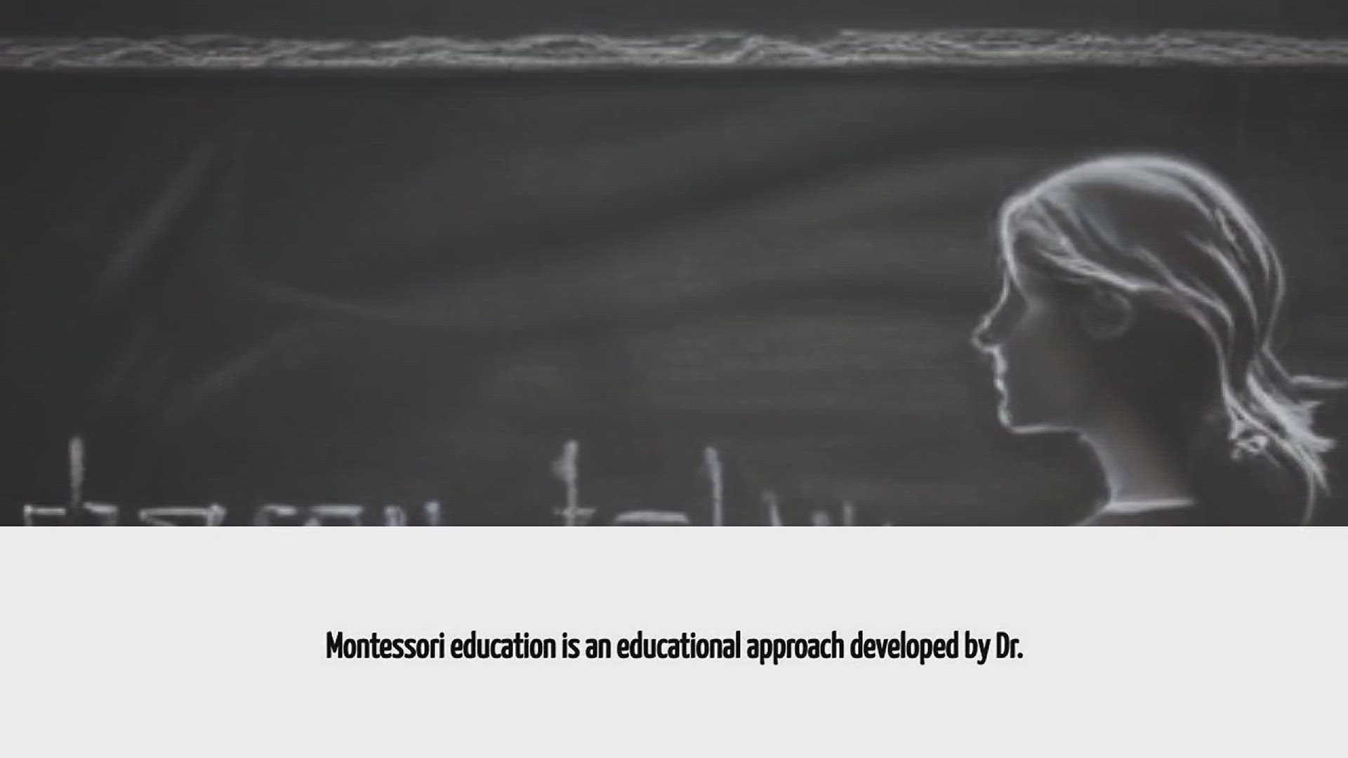 Video thumbnail for What Is Montessori Education