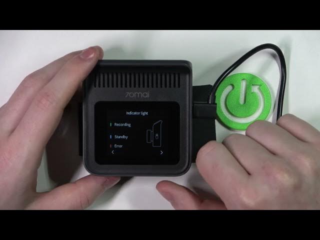 Video thumbnail for 70Mai Dash Cam A400 - All Indicator Light Colors Meaning