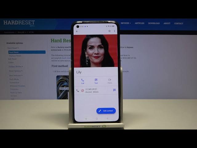 Video thumbnail for How to Block Number on REALME GT 5G – Create Blocklist