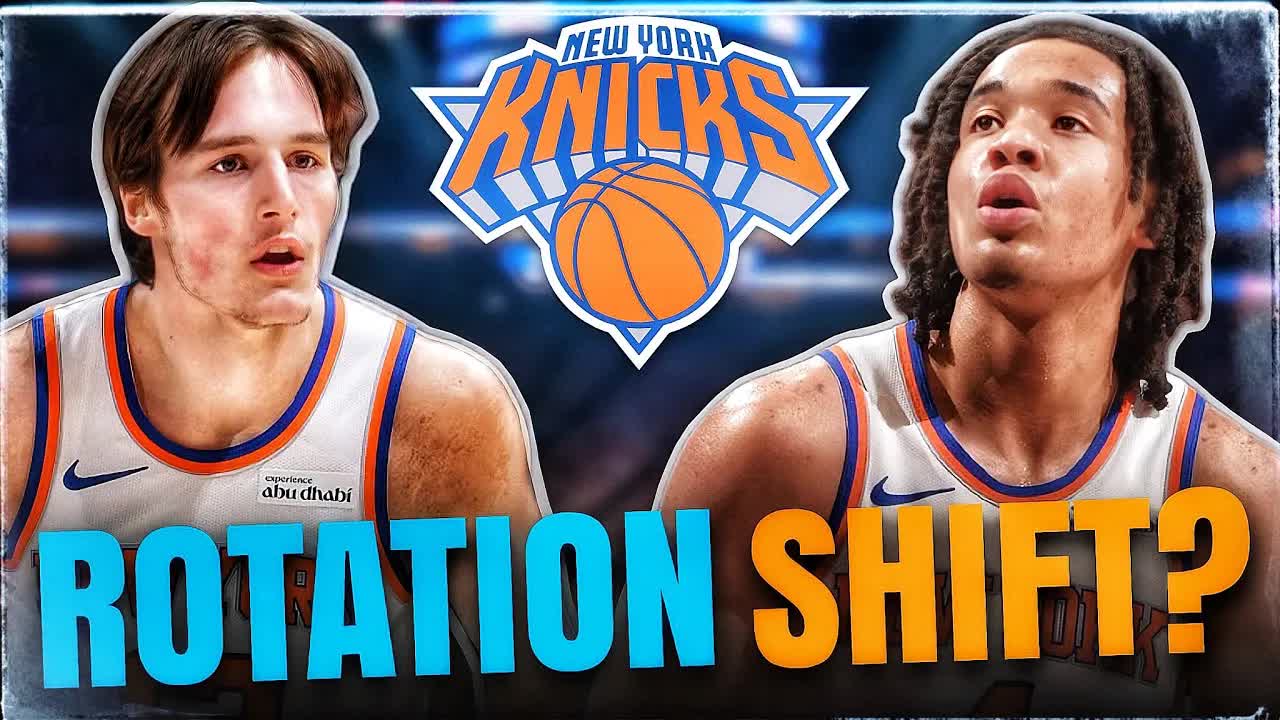 Video thumbnail for knyt: knicks trade alert! pacome dadiet on the block, koleks emergence & shamets future