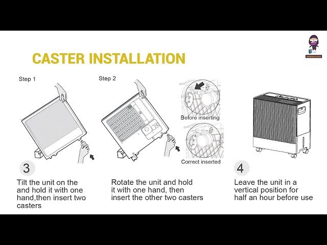 Video thumbnail for EUHOMY ZX-DH-22-AZ-HM Basement Dehumidifier: Comprehensive Review & User Manual Overview