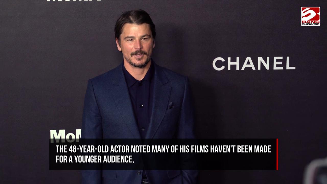 Video thumbnail for Josh Hartnett shares why his kids have not seen his films.