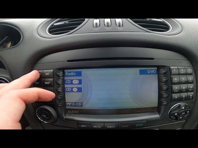 Video thumbnail for How to Scan for Radio Stations in Mercedes SL55 R230 ( 2001 – 2008 ) - Find new Radio Stations