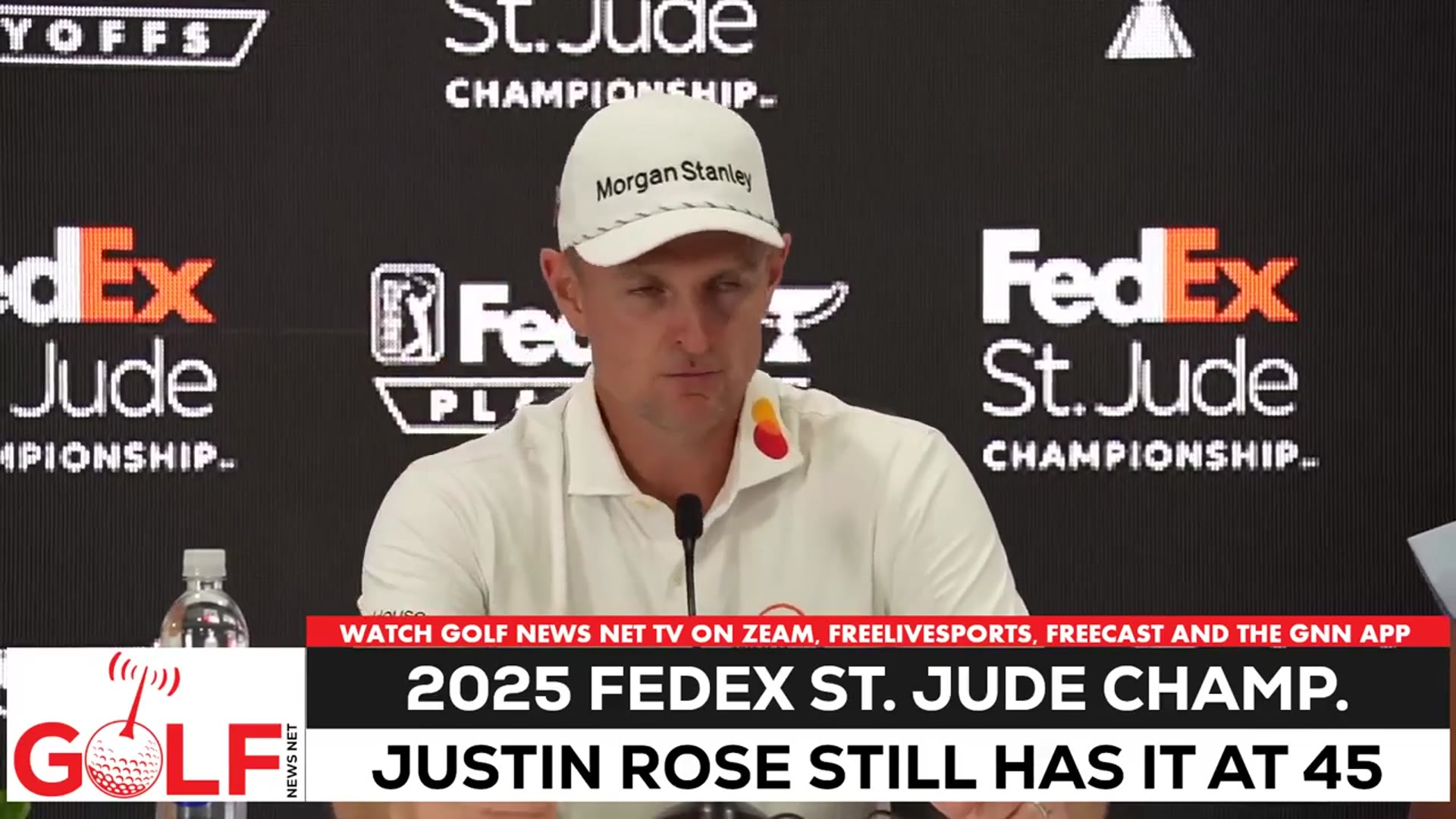 'Video thumbnail for Justin Rose says he's still got it at 45 years old'