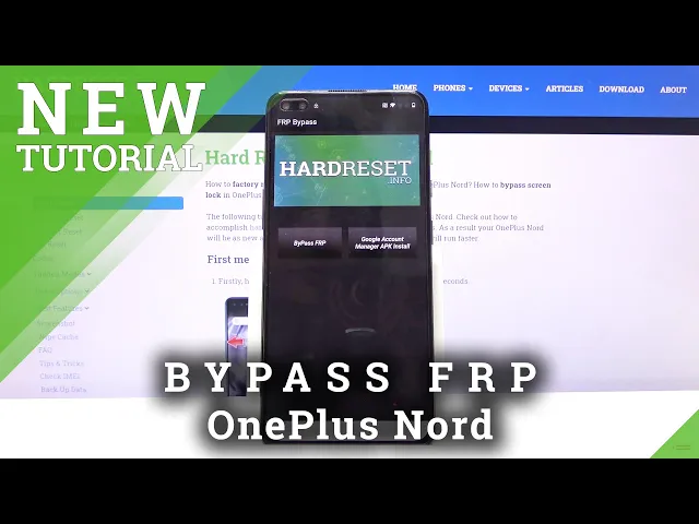 Video thumbnail for How to Unlock FRP in OnePlus Nord – Bypass Google Verification