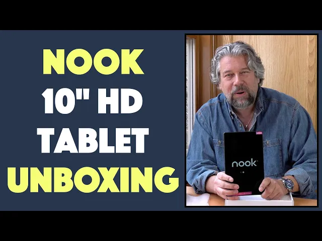 Video thumbnail for Barnes & Noble NOOK 10" HD Tablet -- UNBOXING!