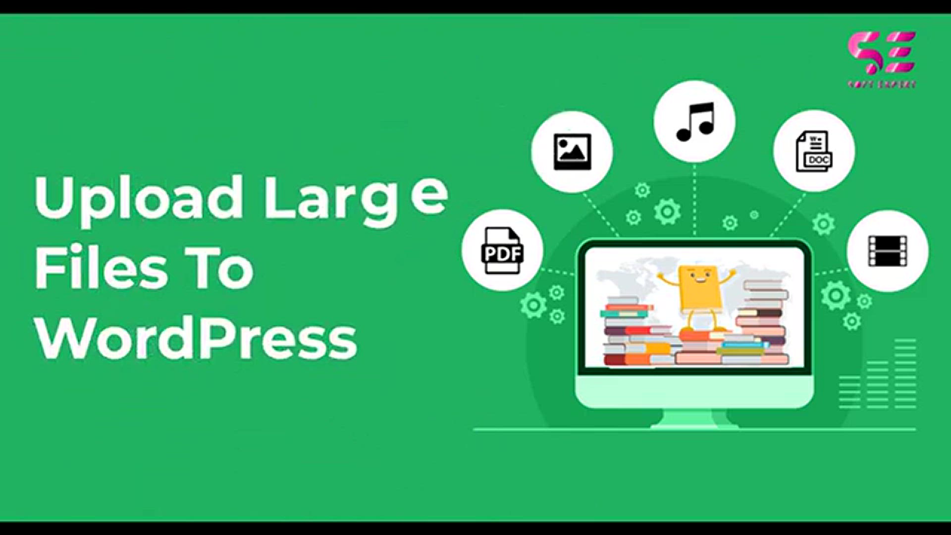 'Video thumbnail for How To Upload Large Files To WordPress Media Library'