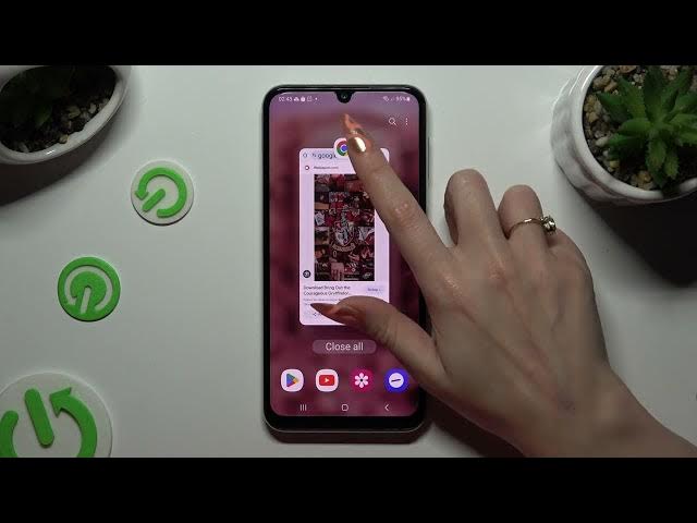 Video thumbnail for How to Open App in the Pop Up View on SAMSUNG Galaxy M34 - Floating Window - Multitasking