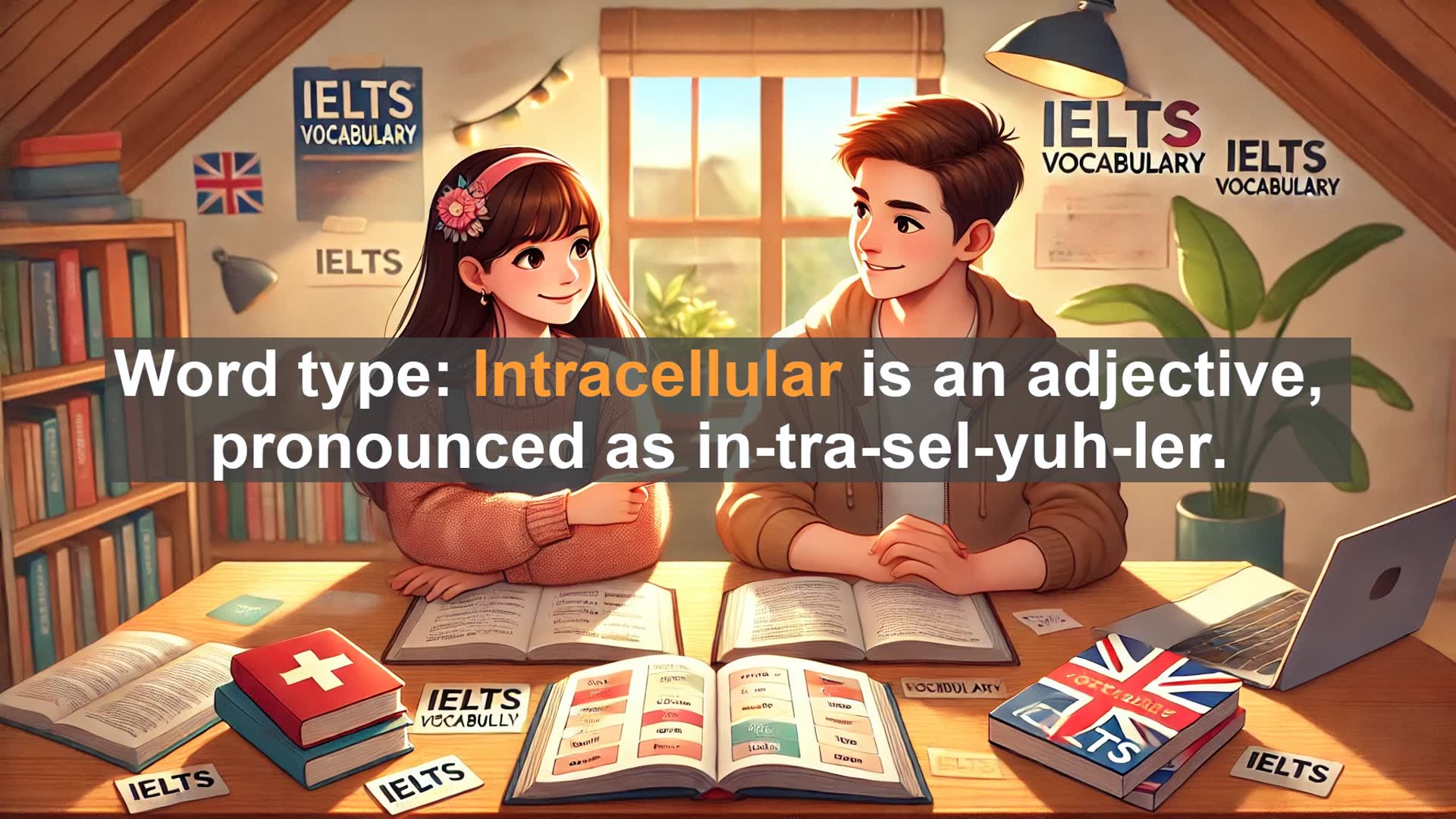 'Video thumbnail for 5000 Must Know IELTS 8.0 Vocabulary - Intracellular: Understanding Cell Biology for IELTS Success'