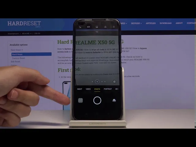 Video thumbnail for How to Set Up Camera Watermark in Realme X50 – Activate Camera Watermark Feature