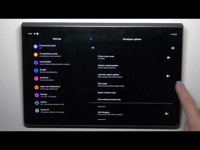 Video thumbnail for How to Set Up Automatic System Updates on a LENOVO Yoga Tab 11 - Auto Updates