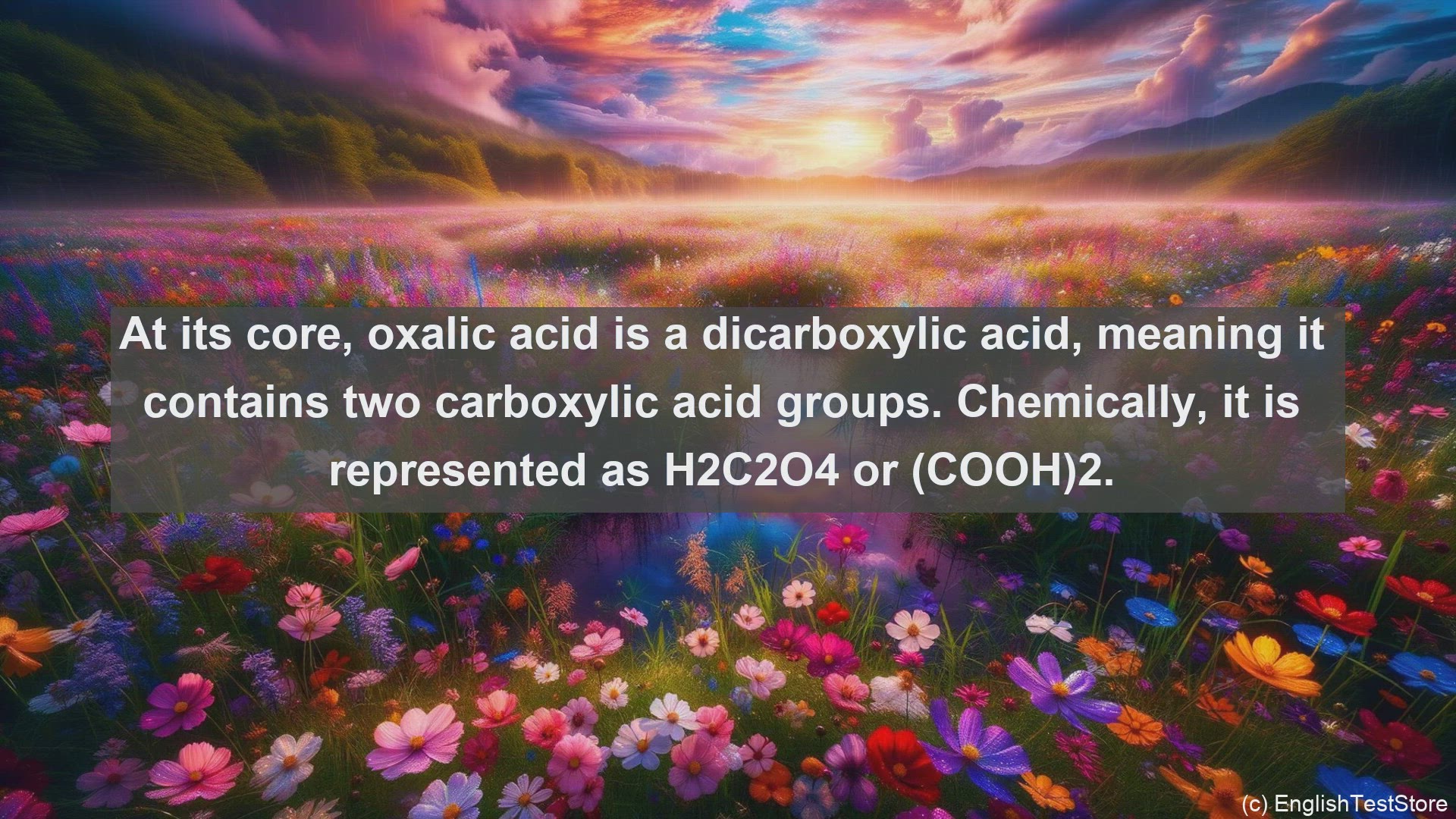 'Video thumbnail for Oxalic acid in science  definition and examples'
