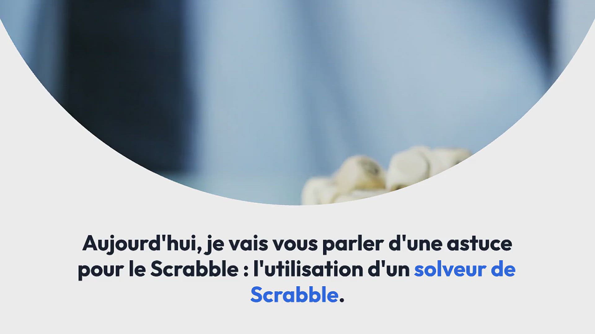 Video thumbnail for Tricher au Scrabble avec un Solveur de Scrabble