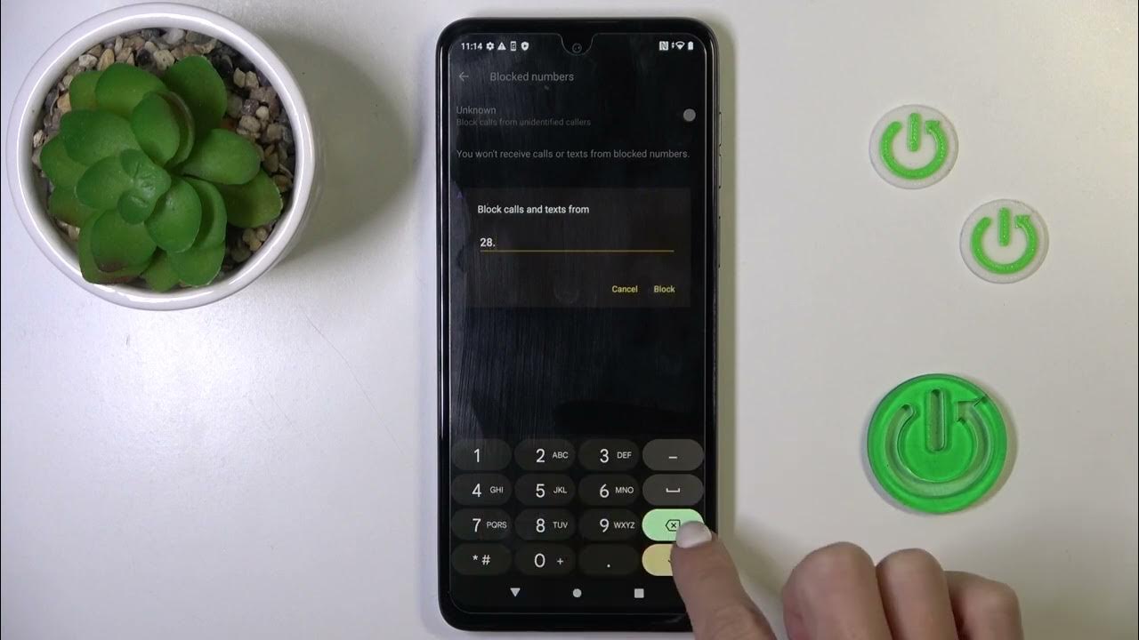 Video thumbnail for How to Block Number on MOTOROLA Moto G54?