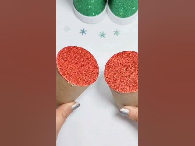 Video thumbnail for Make a paper Christmas bags #shorts #youtubeshorts #short