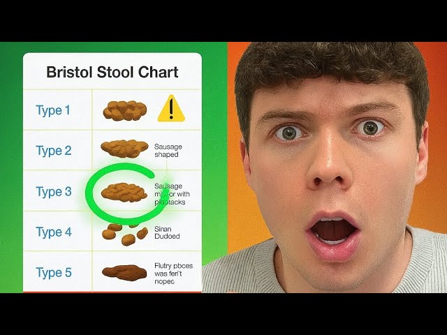 Video thumbnail for What Your Poop Says About Your Health (Bristol Stool Chart Explained by a Gut Health Expert)