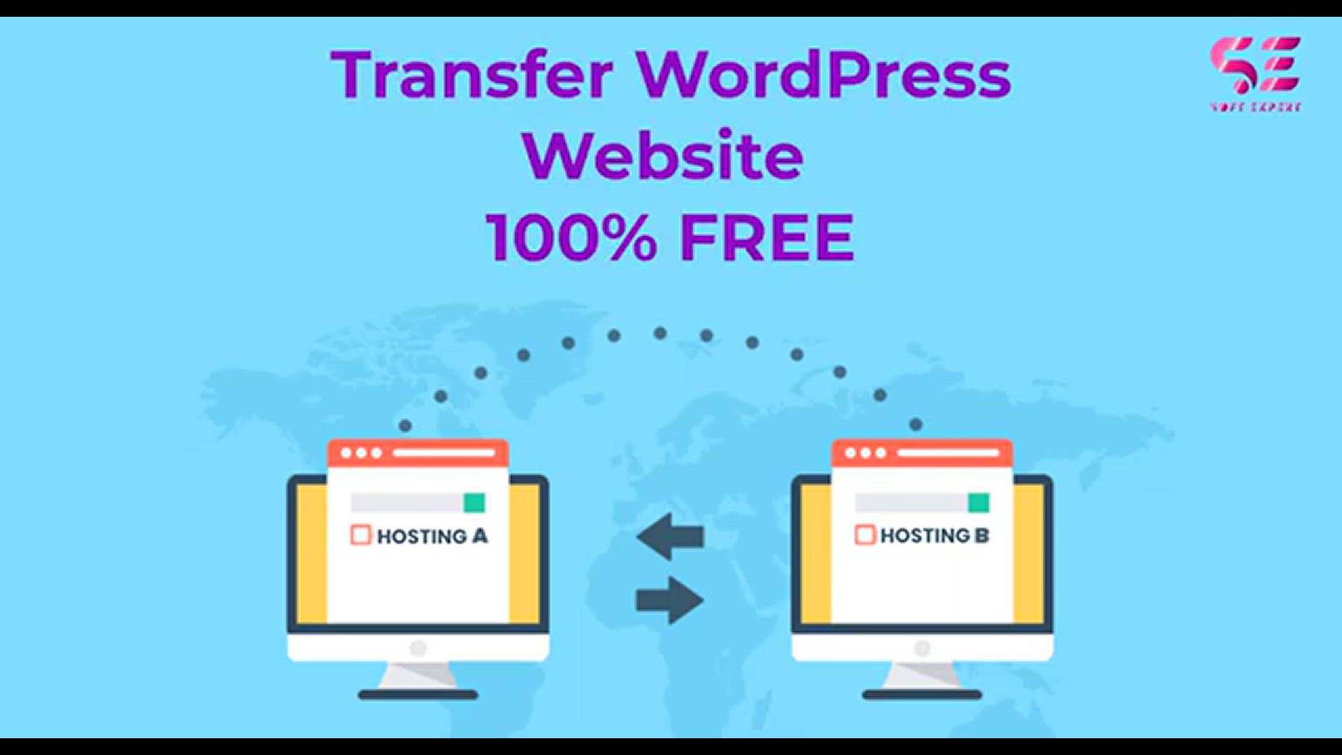 'Video thumbnail for How to easily transfer WordPress website to another hosting - Migrate Guru'