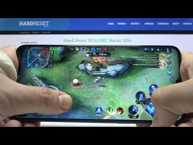Video thumbnail for Mobile Legends Gameplay on Realme Narzo 20A – Game Test