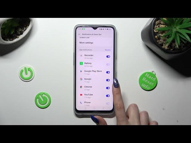 Video thumbnail for OPPO A77 - Turn On/Off Notifications from Apps