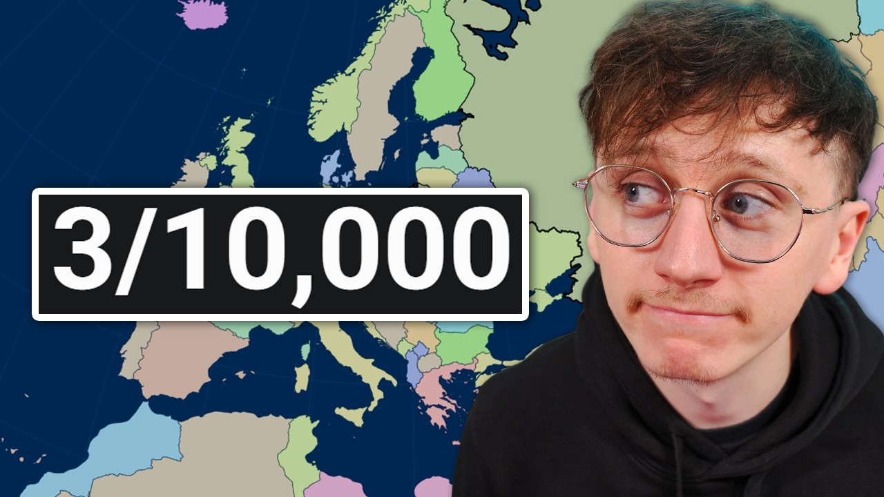 Video thumbnail for How Much Of The Earth Can I Memorise in 1 Hour?