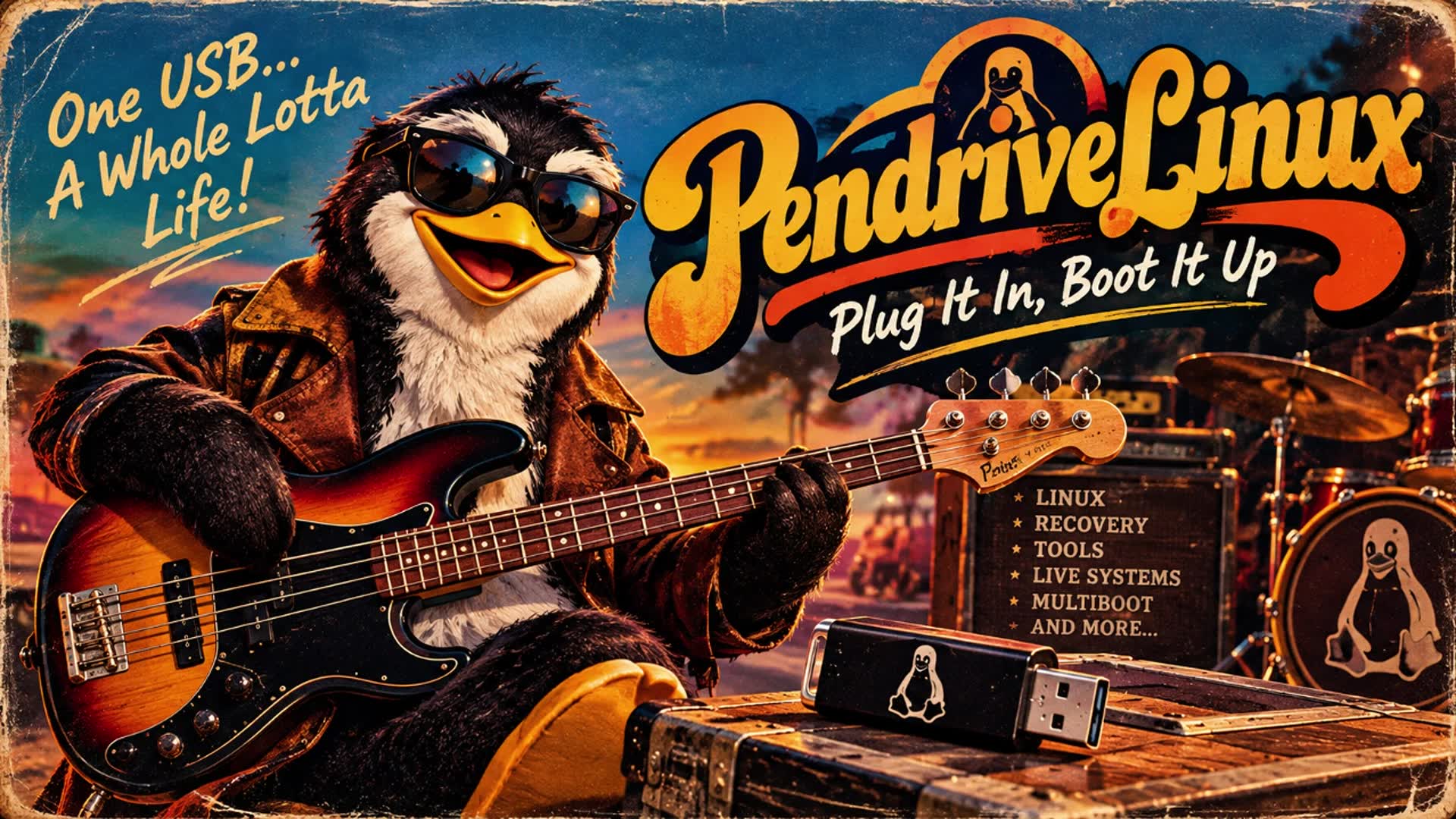 Video thumbnail for Pendrivelinux Theme Song