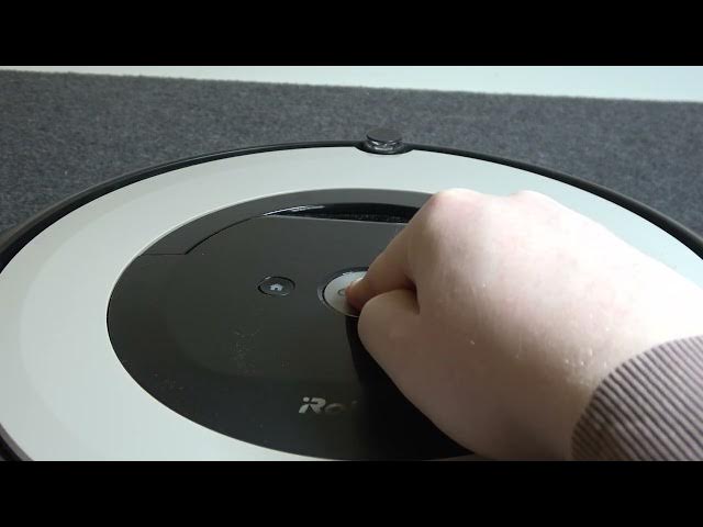 Video thumbnail for How To Power On & Off iRobot Roomba E5