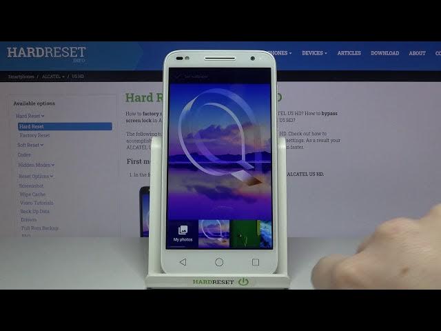 Video thumbnail for How to Change Wallpaper in ALCATEL U5 HD – Set Up Screen Picture