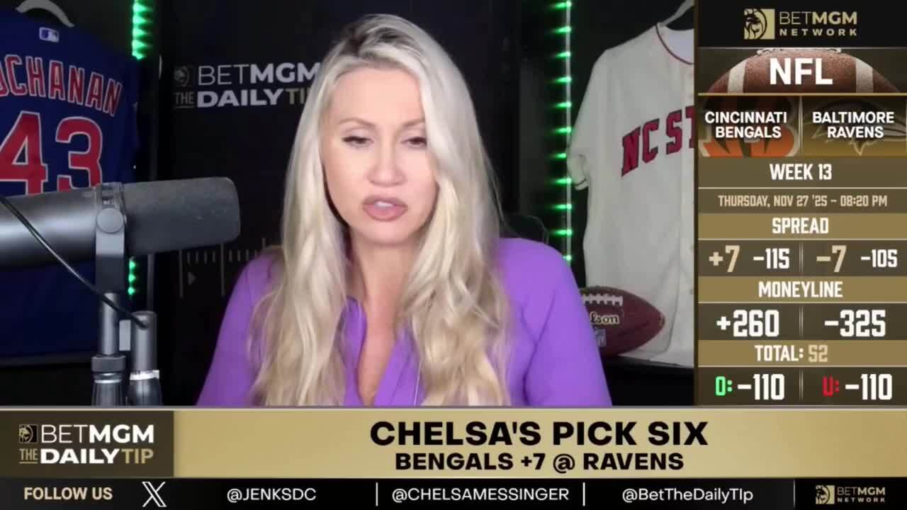Video thumbnail for Is the Spread Too Big in Bengals at Ravens?
