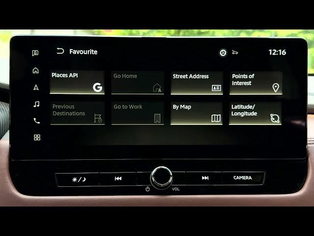 Video thumbnail for MITSUBISHI Outlander IV – How to Save Favourite Address