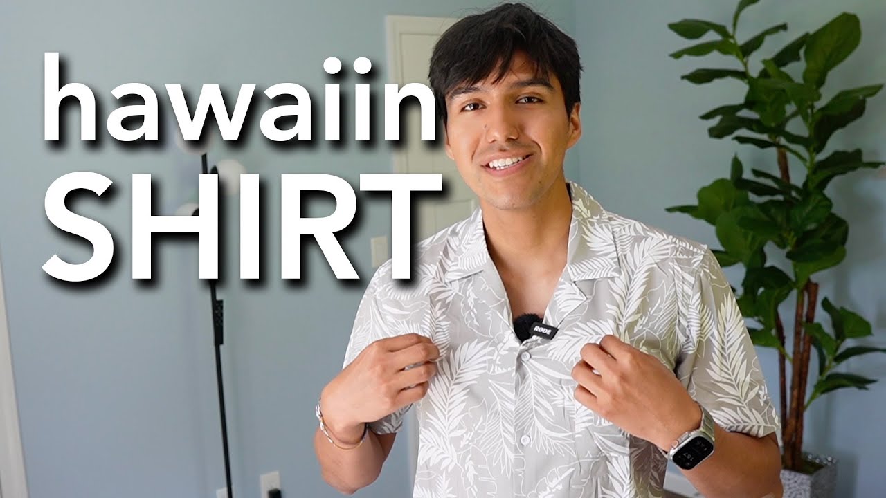 Video thumbnail for Coofandy Hawaiin Shirt Fit Test