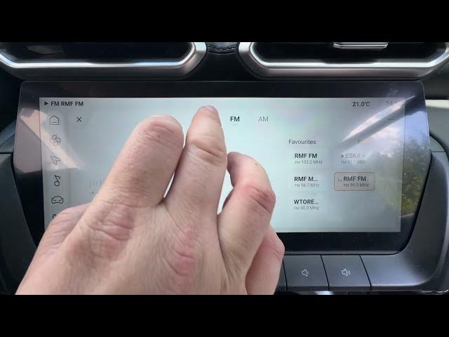 Video thumbnail for MG ZS – How to Change Radio Band (DAB / FM / AM)