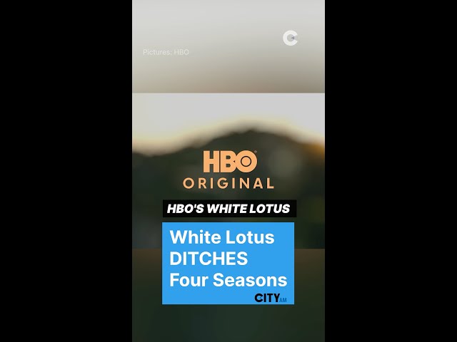 Video thumbnail for According to Variety, The White Lotus is ditching the Four Seasons.