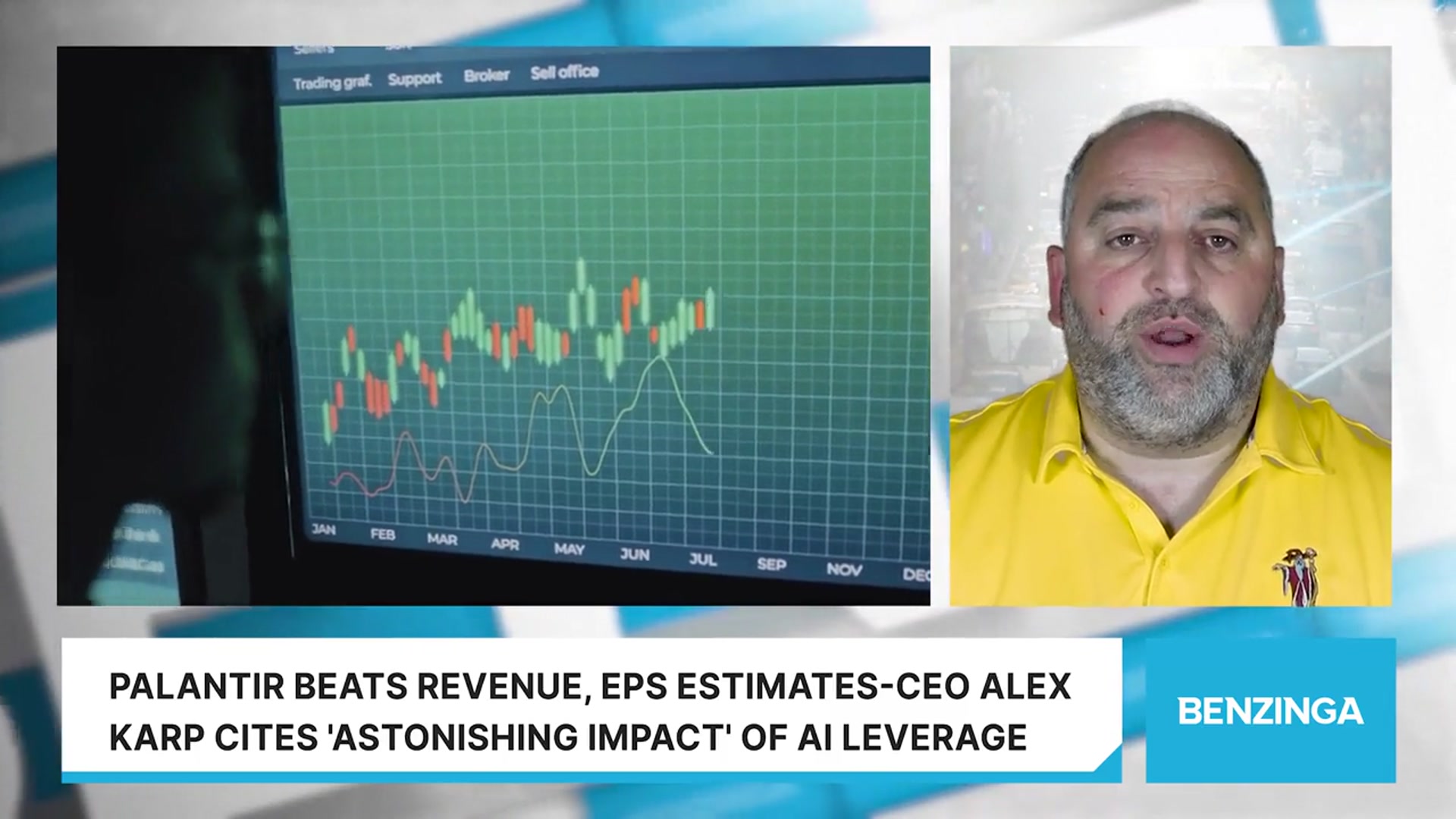 'Video thumbnail for Palantir Beats Revenue, EPS Estimates-CEO Alex Karp Cites 'Astonishing Impact' Of AI Leverage'