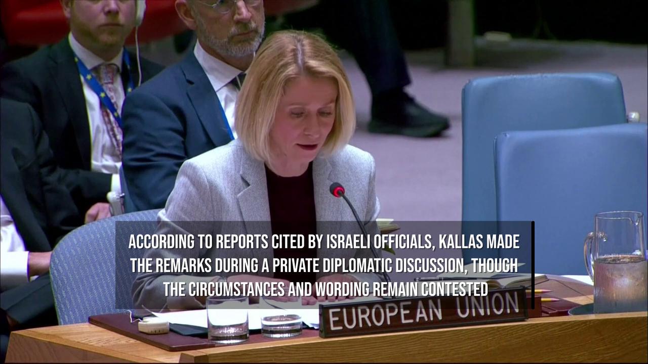 Video thumbnail for Israel Cuts Ties with EU Foreign Policy Chief Over Apartheid Comparison Row.