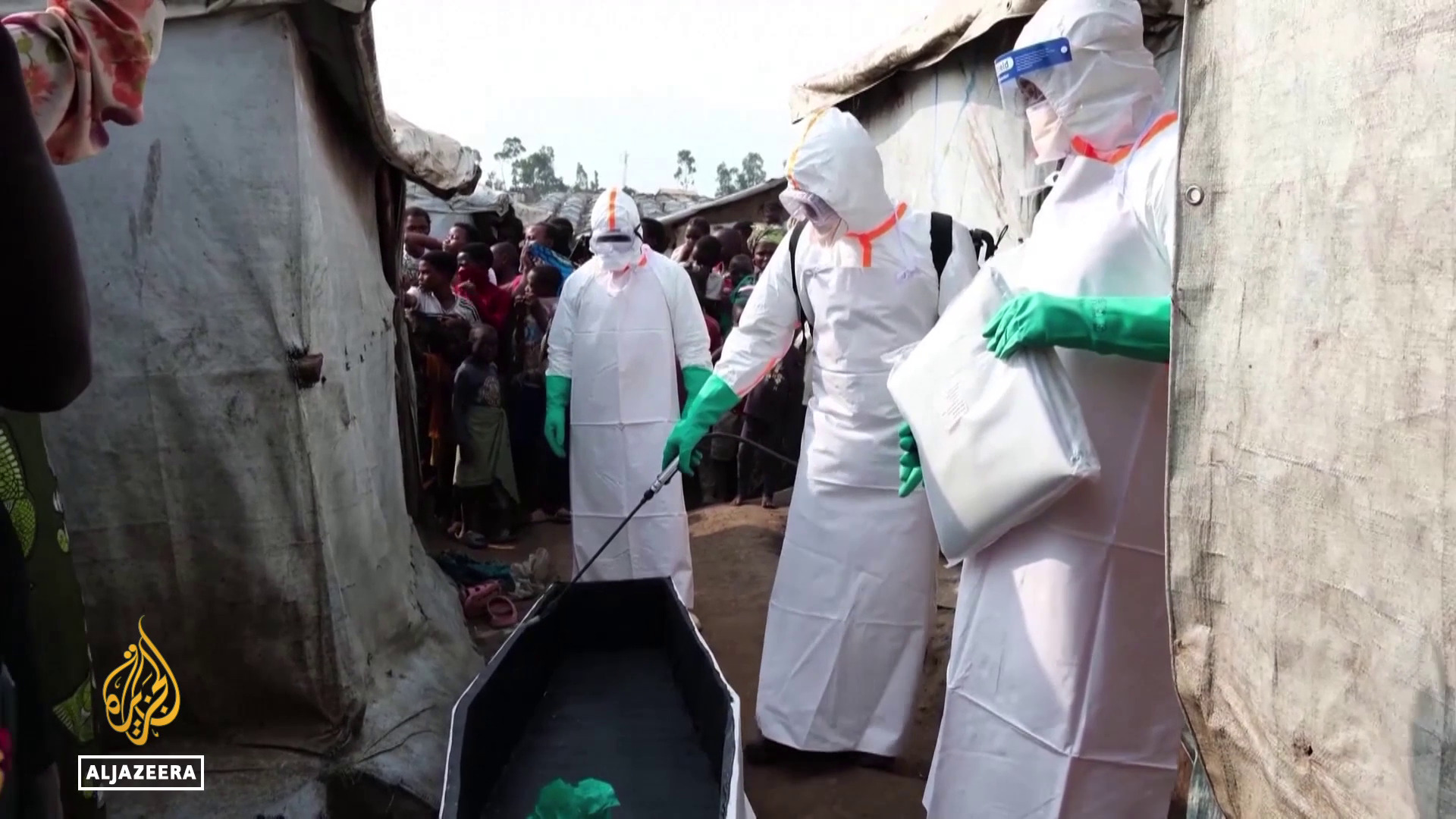 Video thumbnail for Conflict, displacement and Ebola in DRC: Outbreak exposes a deeper humanitarian crisis