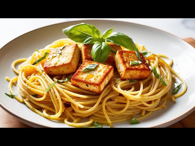 'Video thumbnail for Irresistible Spaghetti with Tofu: A Healthy Twist on Comfort Food'