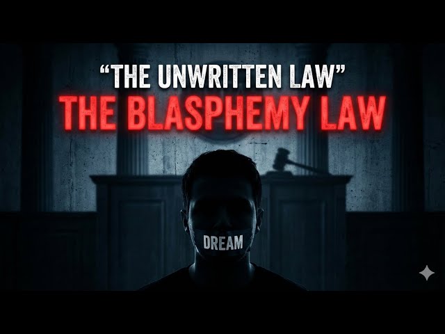 Video thumbnail for THE UNWRITTEN BLASPHEMY LAW....