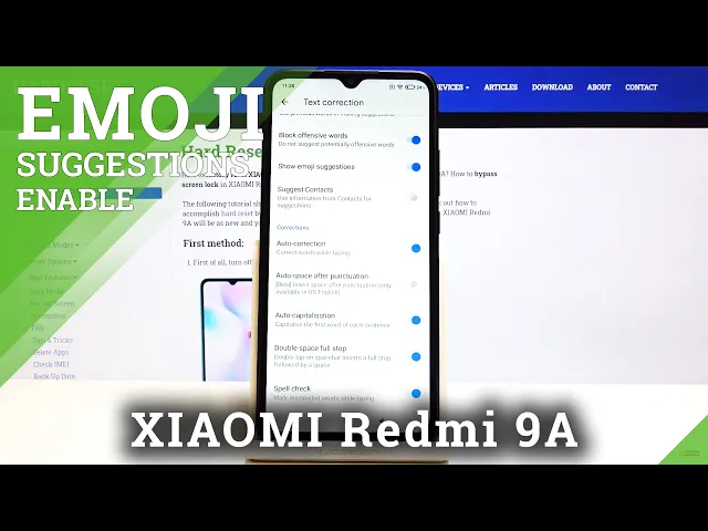 Video thumbnail for How to Find Emoji Options in Xiaomi Redmi 9A – Activate Emoji Suggestions