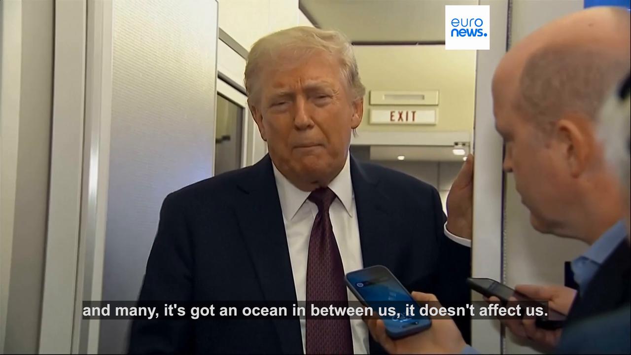 Video thumbnail for Watch: Trump warns US ‘will remember’ countries that don’t help secure the Strait of Hormuz