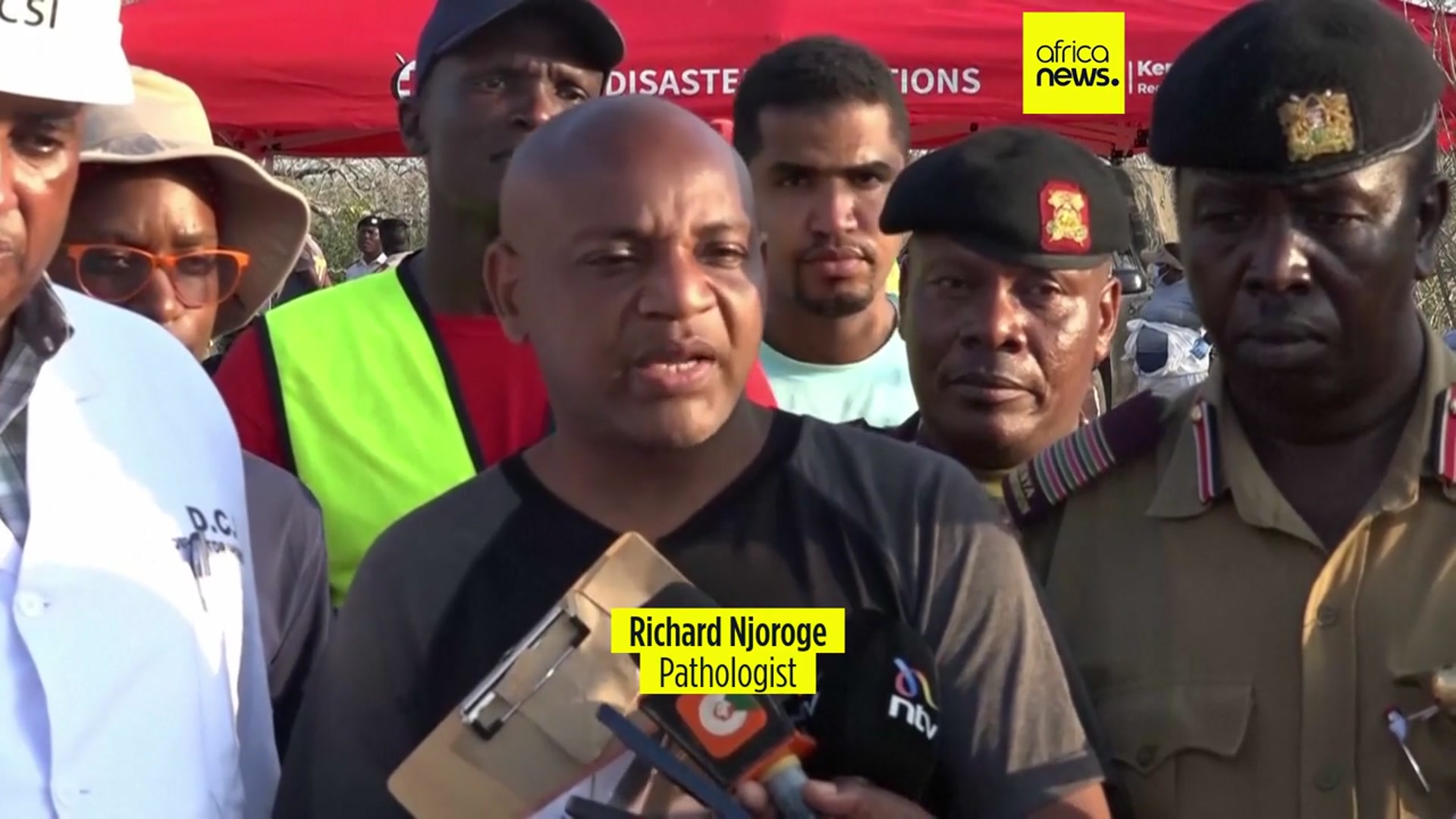 'Video thumbnail for Fresh graves unearthed in Kenya near Shakahola cult tragedy'
