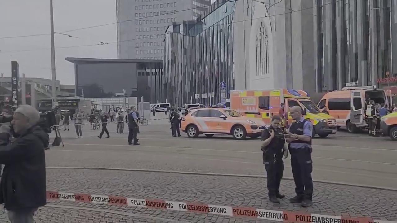 Video thumbnail for Germany: Car Rams Into Crowd in Leipzig, Two Killed and Dozens Injured.